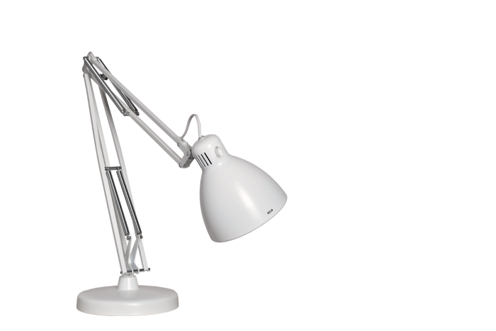 The Luxo L-1 lamp - the original influence for the Pixar character. pixar luxo lamp light