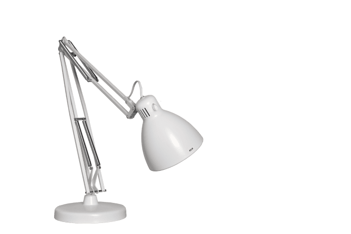 The Luxo L-1 lamp - the original influence for the Pixar character. pixar luxo lamp light