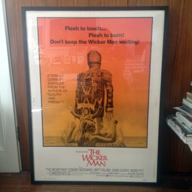 Wicker Man original film poster from the Benson/West collection