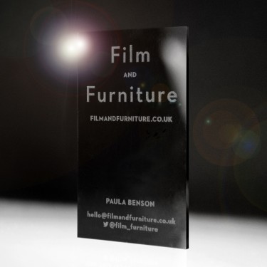 film furniture business card