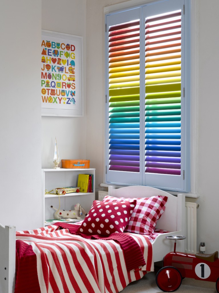 Shutterly Fabulous - Kids Rainbow shutter