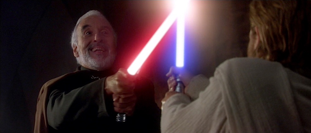 Obi-Wan Kenobi's Metal Lightsaber from Star Wars: Episode II - Attack of the Clones