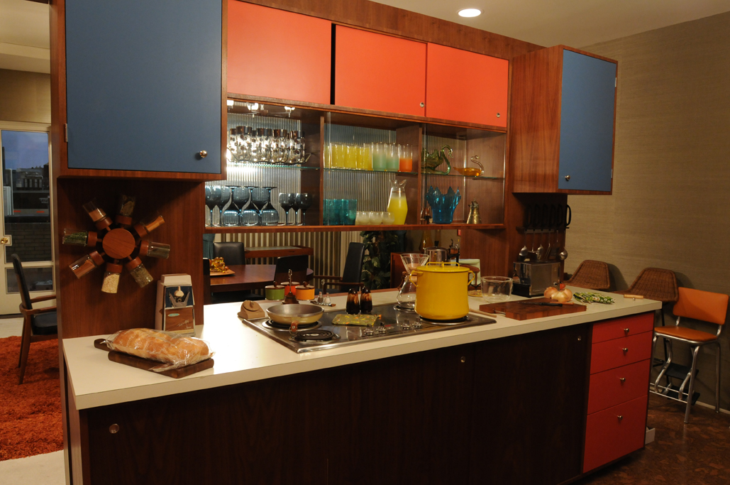 A fresh and modern take on a vintage home Kitchen interior, Kitchen