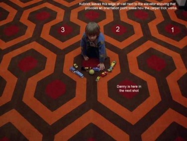 An image from http://www.idyllopuspress.com explaining 'the carpet trick'