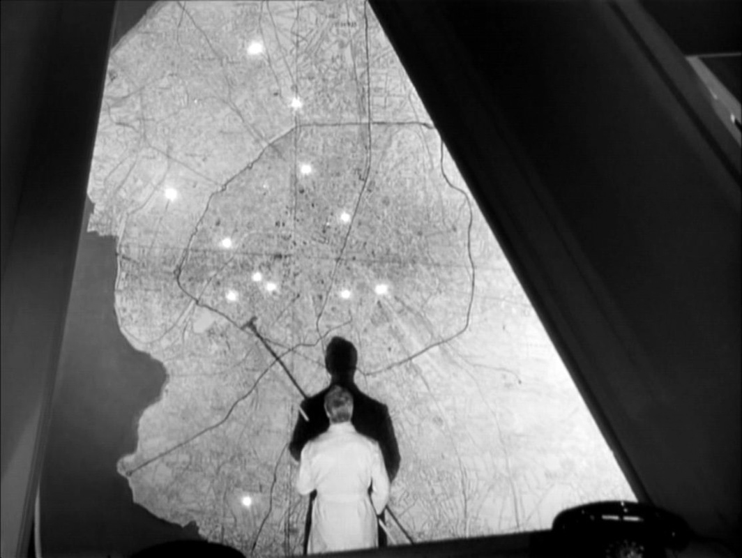 En cas de malheur (Claude Autant-Lara, 1958) maps in the movies