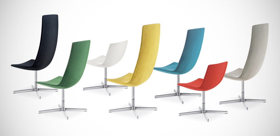 Catifa range showing colour choices and varying back heights as seen in Spectre