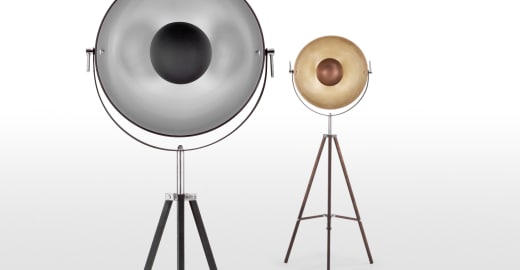 The Chicago floor lamp is very similar to that in Cottonmouth's office
