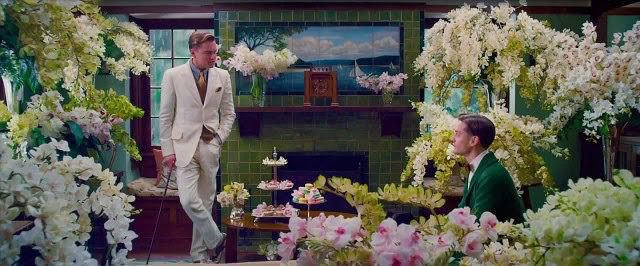 The Great Gatsby film set interiors