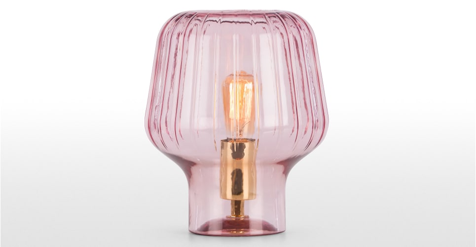 The Ewer Table lamp from Made.com pastel colours in film sets