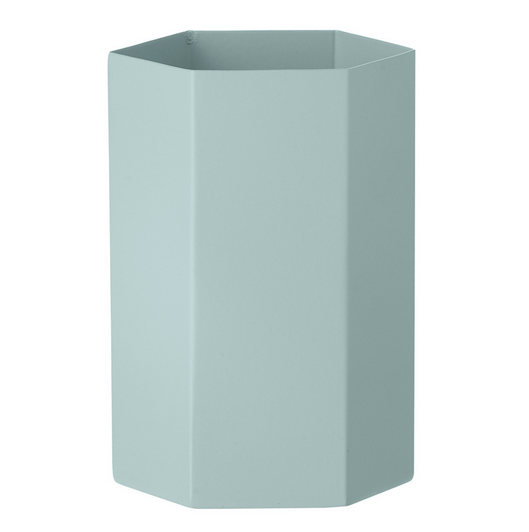 Hexagon Vase from Ferm Living pastel colours in film sets