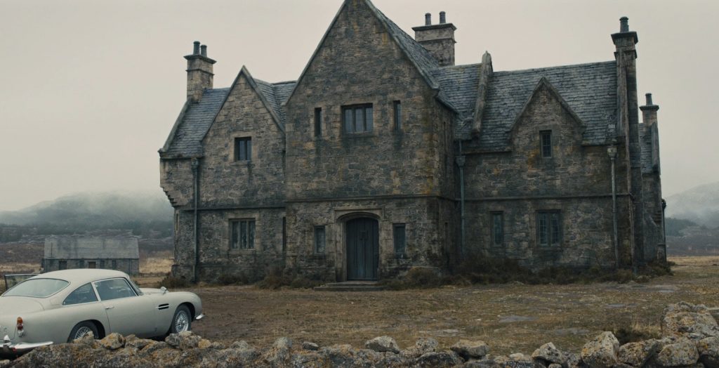 Skyfall estate house in the 2012 James Bond movie