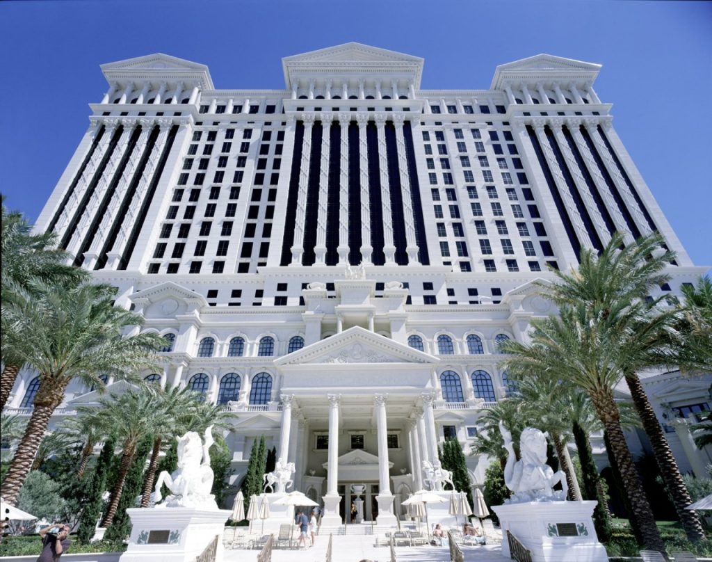 Caesars Palace, Las Vegas rooftops in film