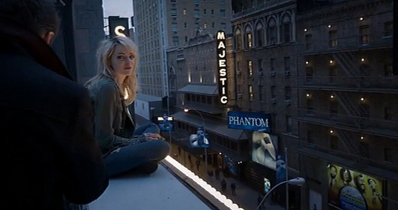 Birdman rooftops in film