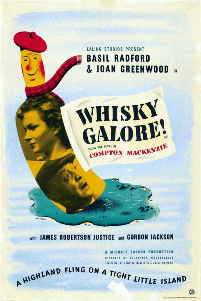 WHISKY GALORE POSTER travel movies