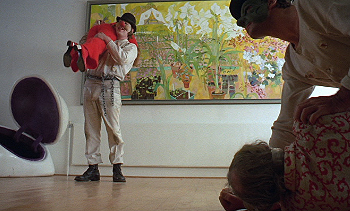 Christiana Kubricks painting in HOME in A Clockwork Orange 